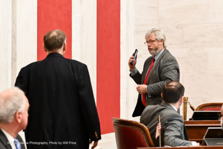 Tempers Flare in West Virginia Senate Chamber